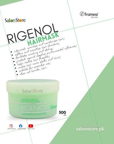 Framesi Rigenol Moisturizing Hair Conditioner 500ml | Professional Restructuring Conditioner for Dry & Damaged Hair