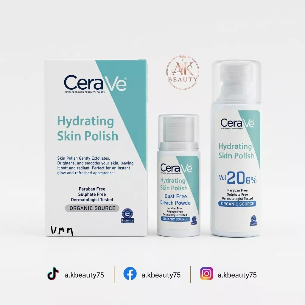 CeraVe Hydrating Skin Polish 100ml | Exfoliating & Moisturizing Face Scrub