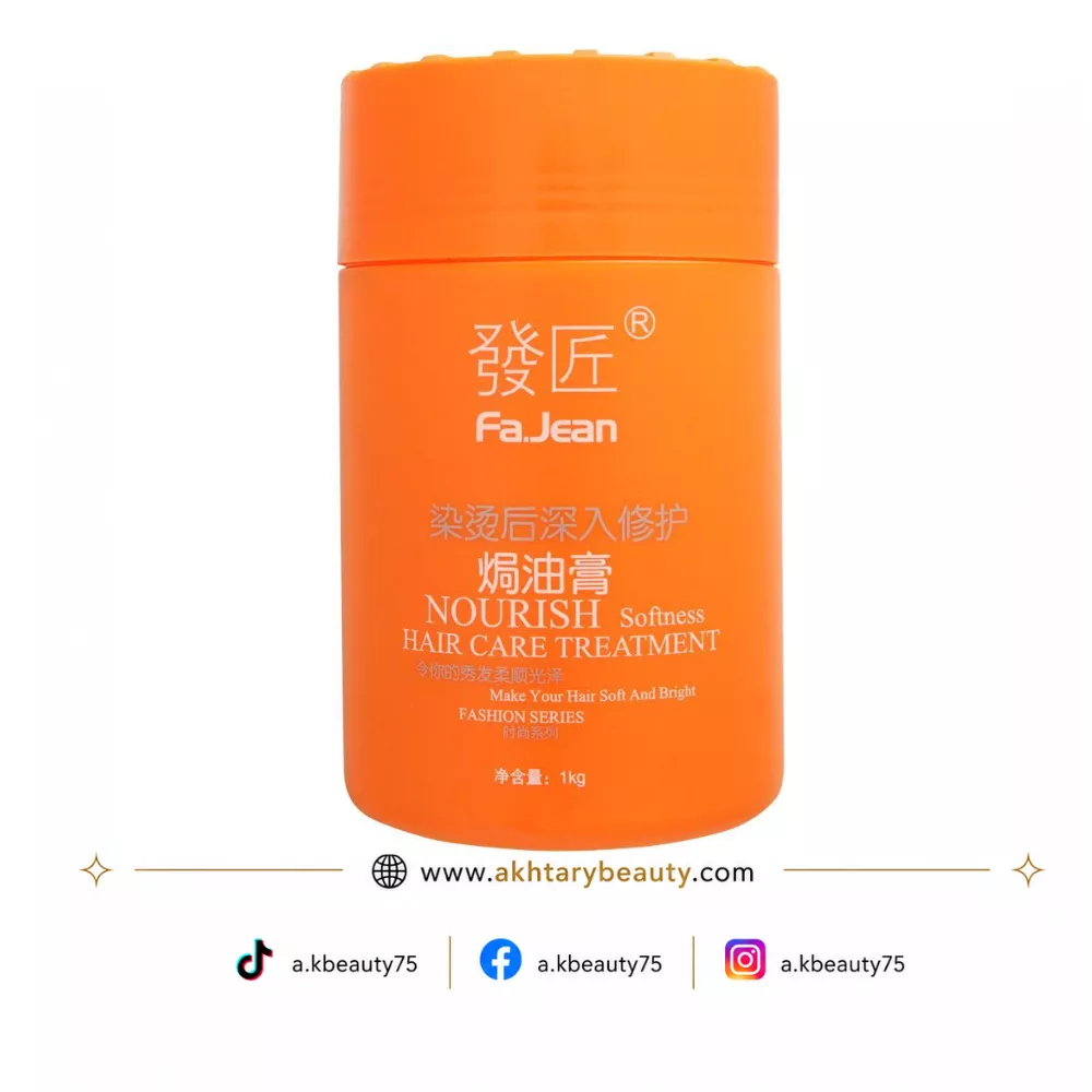 Fa.Jean Nourish Hair Care Treatment 1kg | Professional Deep Nourishing & Repair Hair Mask