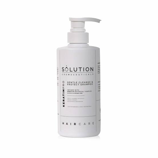 Gentle Cleanse & Protect Shampoo 500ml by Solutions | Professional Daily Shampoo for Healthy, Strong & Nourished Hair