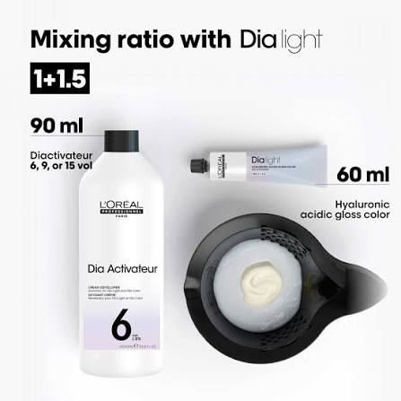 Loreal Professionnel Dia Activateur 6 Vol. 1.8% 1000ml – Professional Cream Developer for Dia Light, Dia Color & Dia Richesse - 3