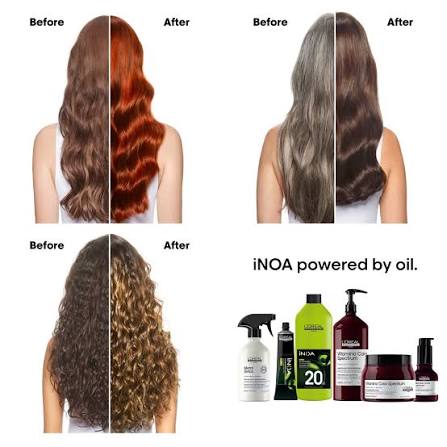 Loreal Professionnel INOA No Ammonia Permanent Hair Color – Shade 4 Brown - 3