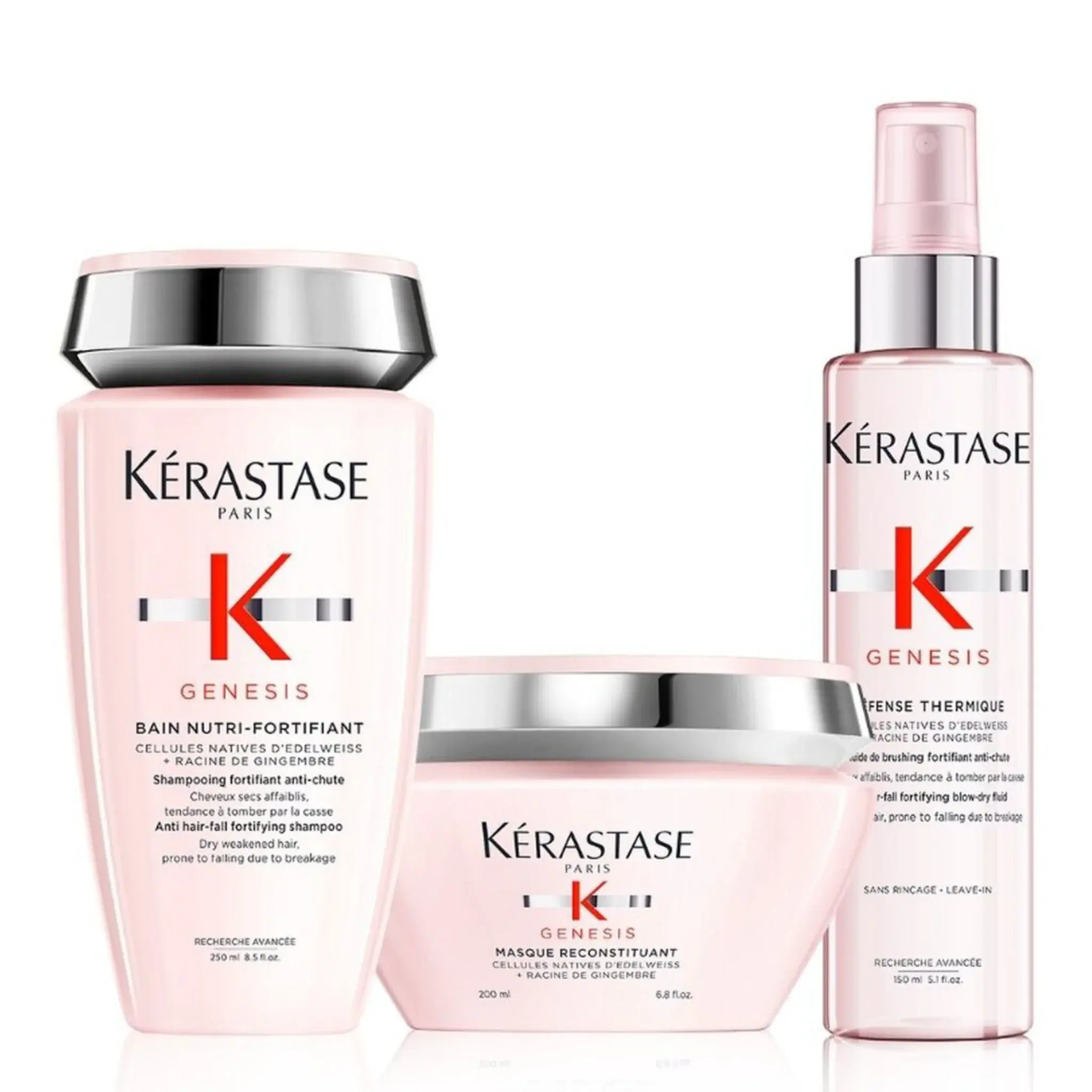 Kérastase Genesis Bain Nutri-Fortifiant Anti-Hair-Fall & Strengthening Shampoo for Dry, Weakened Hair |Loreal Kerastase - 3