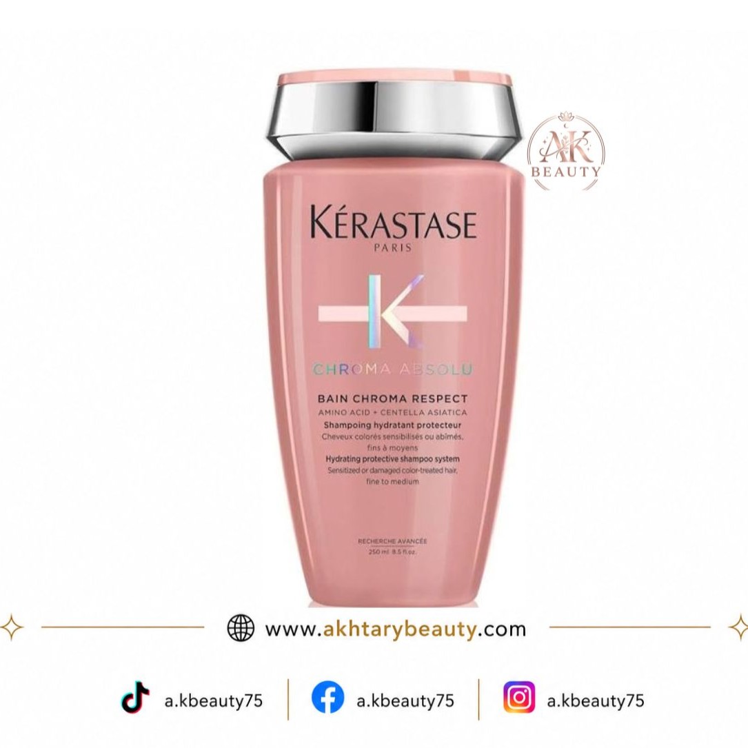 Kérastase Chroma Absolu Bain Chroma Respect Hydrating Shampoo for Color-Treated Hair|Loreal Kerastase
