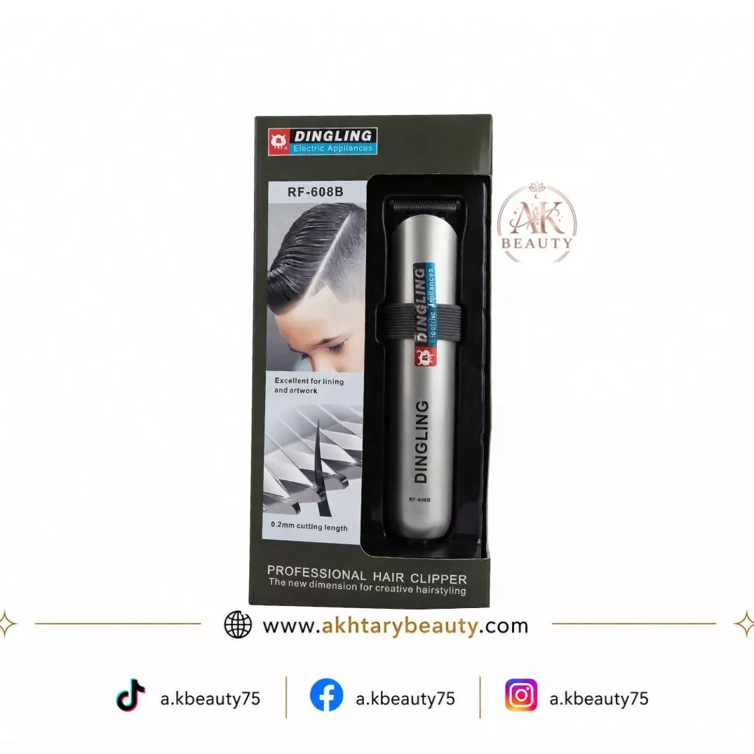 Dingling RF-608B Professional Hair Clipper 0.2mm Precision Liner for Hair & Beard Artwork | Dingling RF-608B Professional Hair Clipper