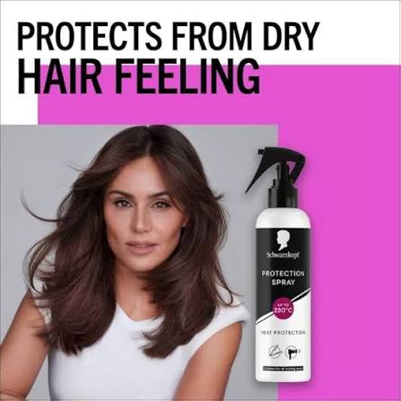 Schwarzkopf Professional Heat Protection Spray 250ml | Thermal Heat Protectant for Blow Dry & Styling - 3