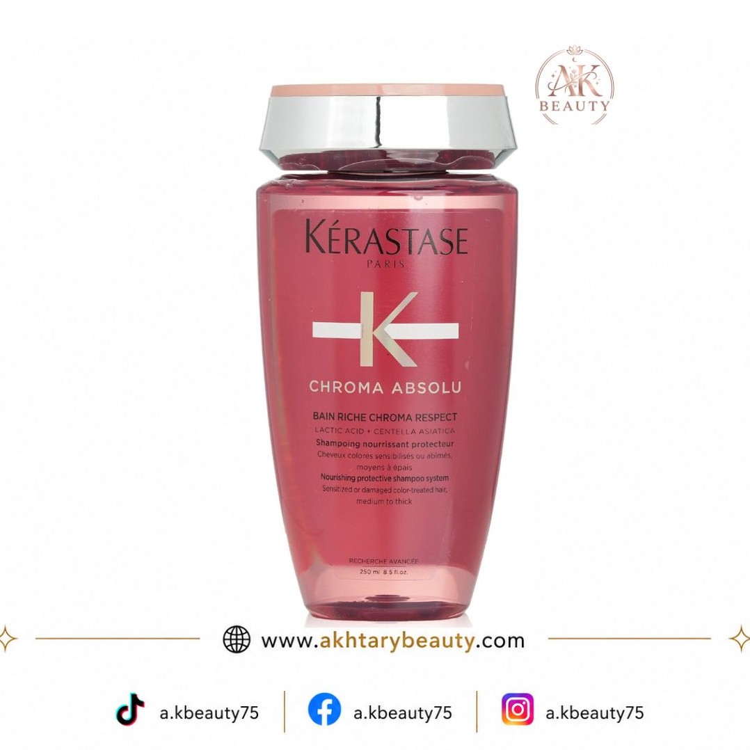 Kérastase Chroma Absolu Bain Riche Chroma Respect Shampoo for Sensitized & Damaged Color-Treated Hair